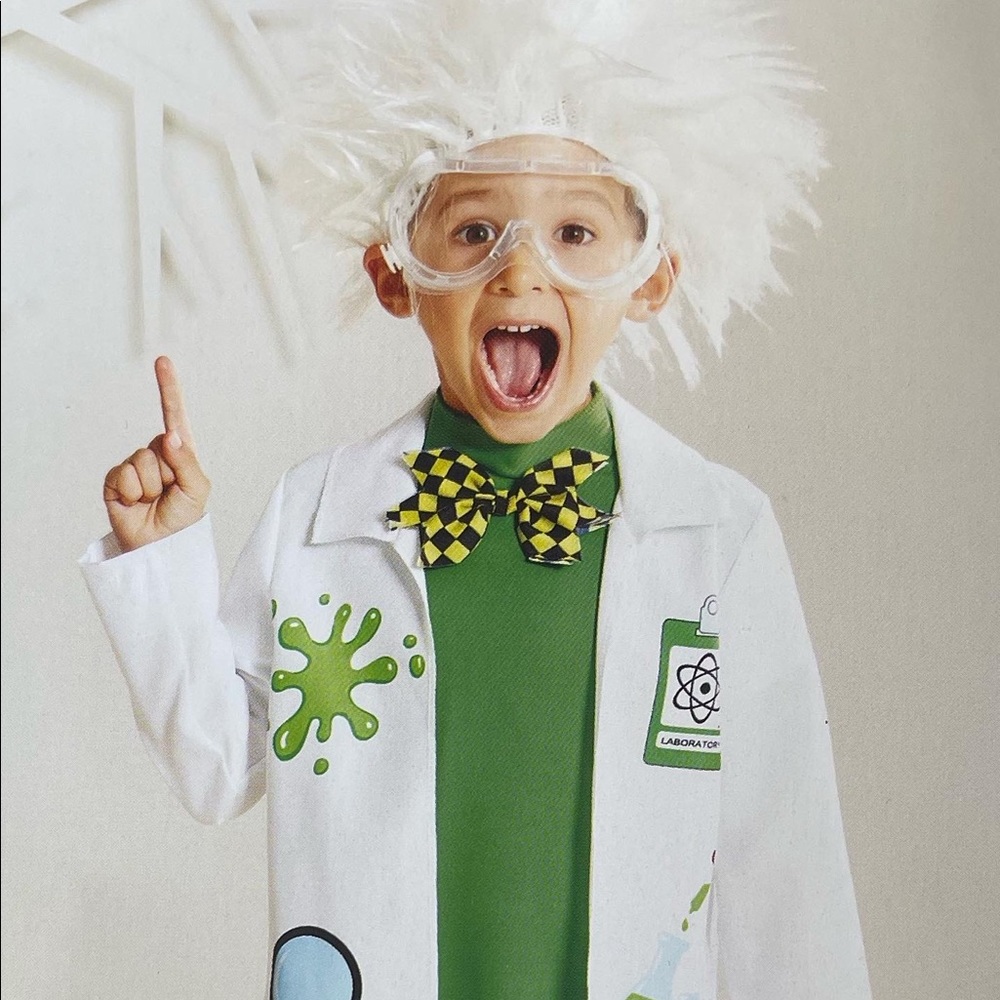 Scientist kids costume